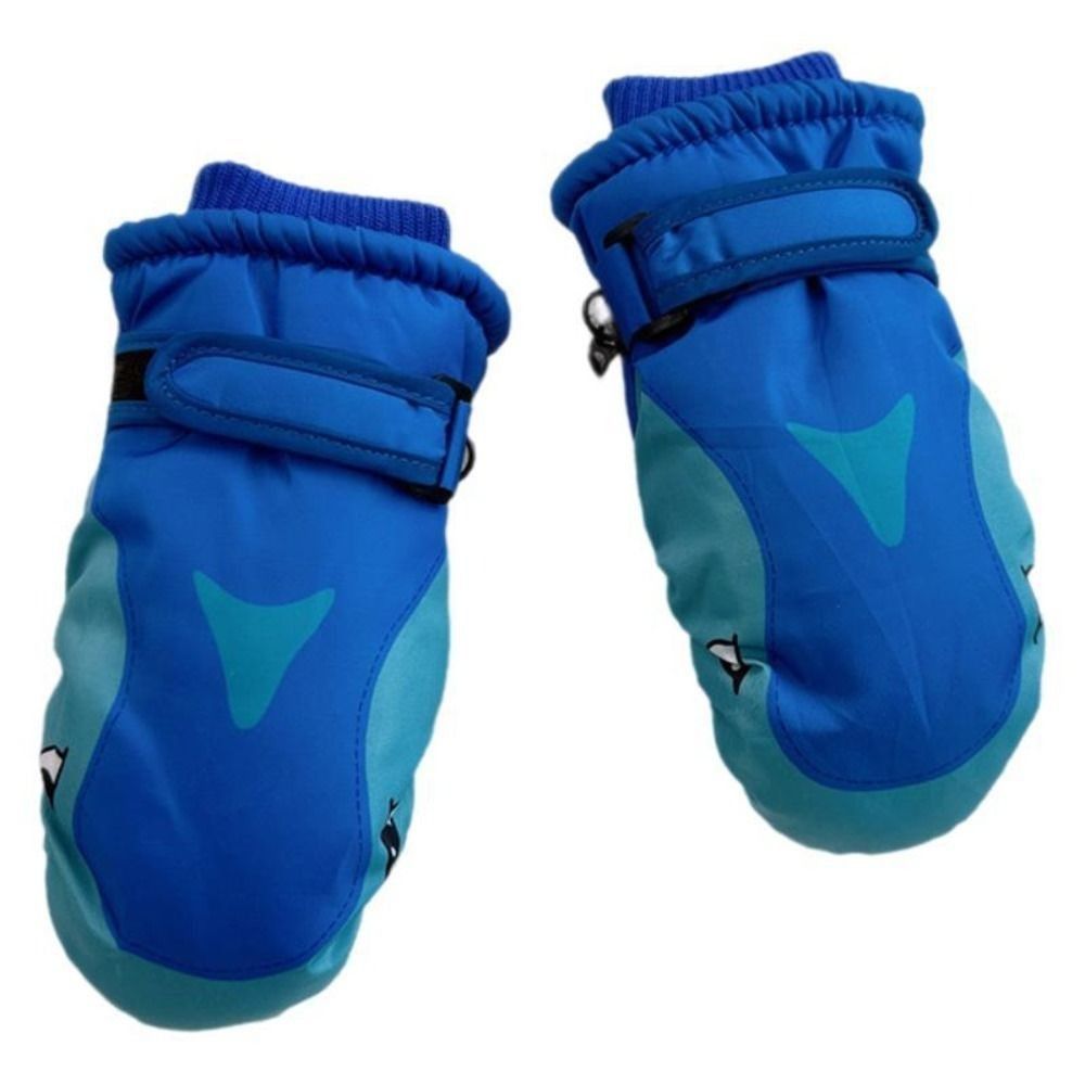 Ski Glove Waterproof - Детские лыжные перчатки с мультяшным рисунком,