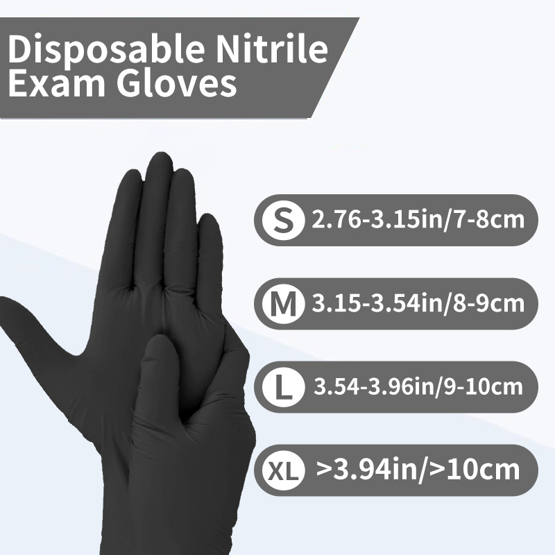 100-1000 шт. нитриловых смотро – обзор и цена Exam Glove Nitrile