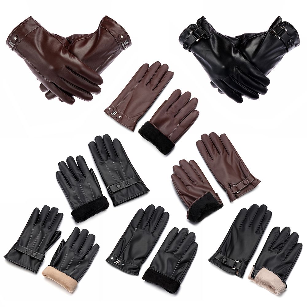 Мужские флисовые теплые кожаны – обзор и цена Leather Driving Glove