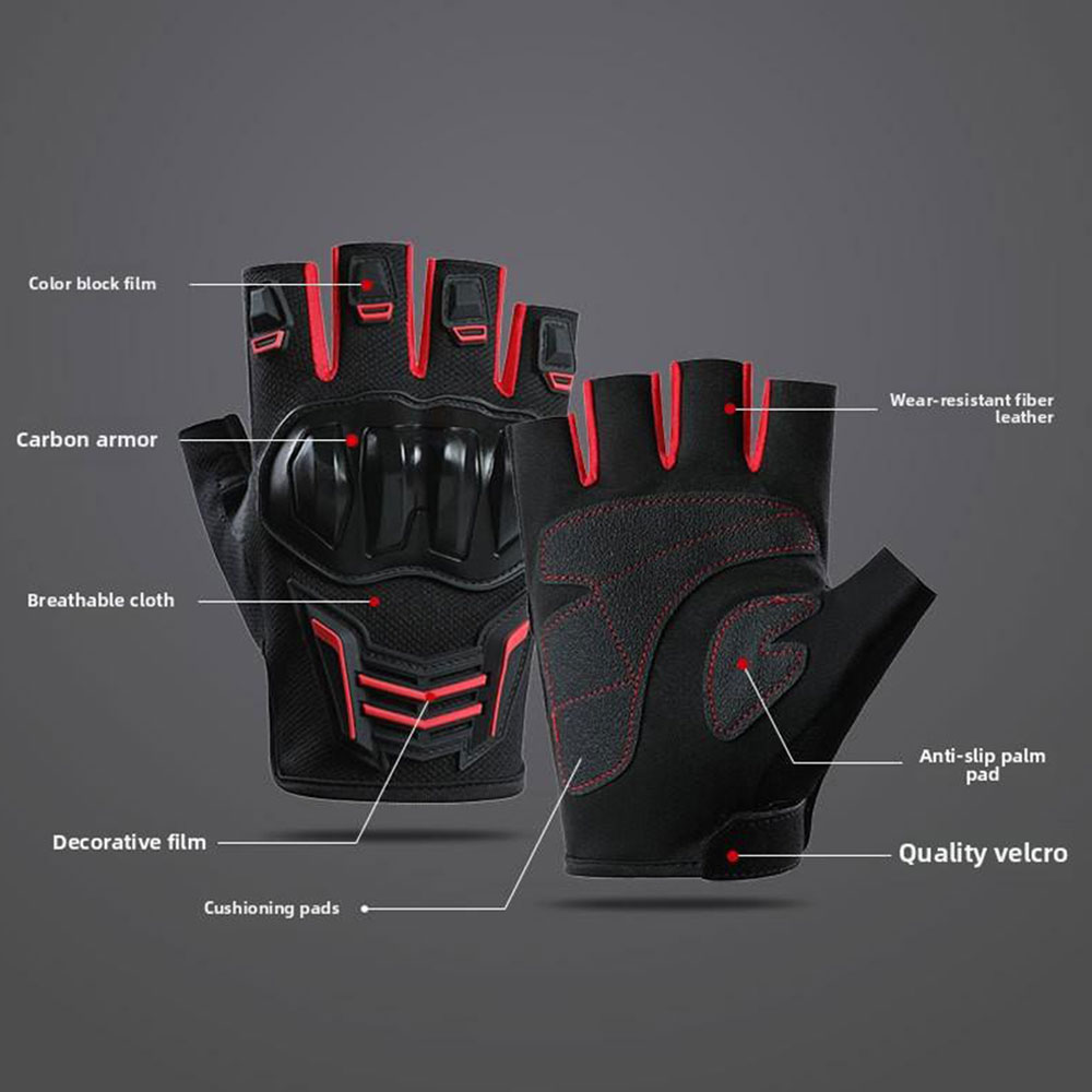 Дышащие мотоциклетные перчатки – обзор и цена Cycling Glove Padded