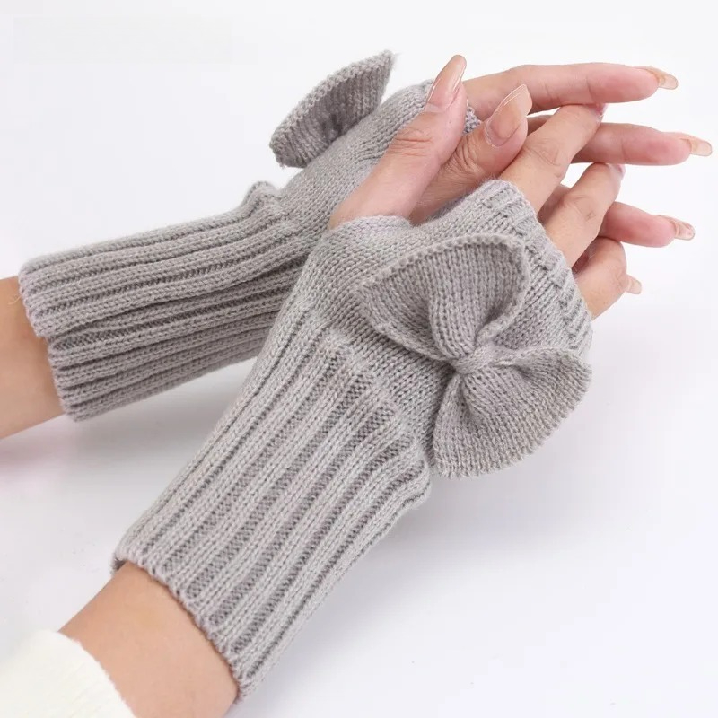 Вязаные перчатки без пальцев с – обзор и цена Fingerless Glove Knit