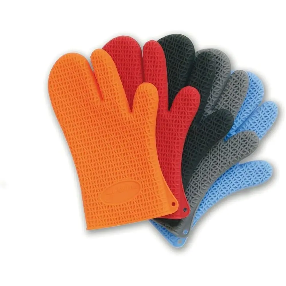 Серая текстурированная силикон – обзор и цена Oven Mitt Silicone