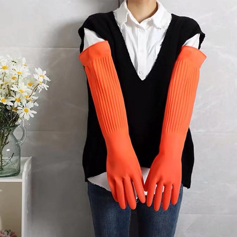 Очень длинные резиновые перчат – обзор и цена Dish Glove Rubber