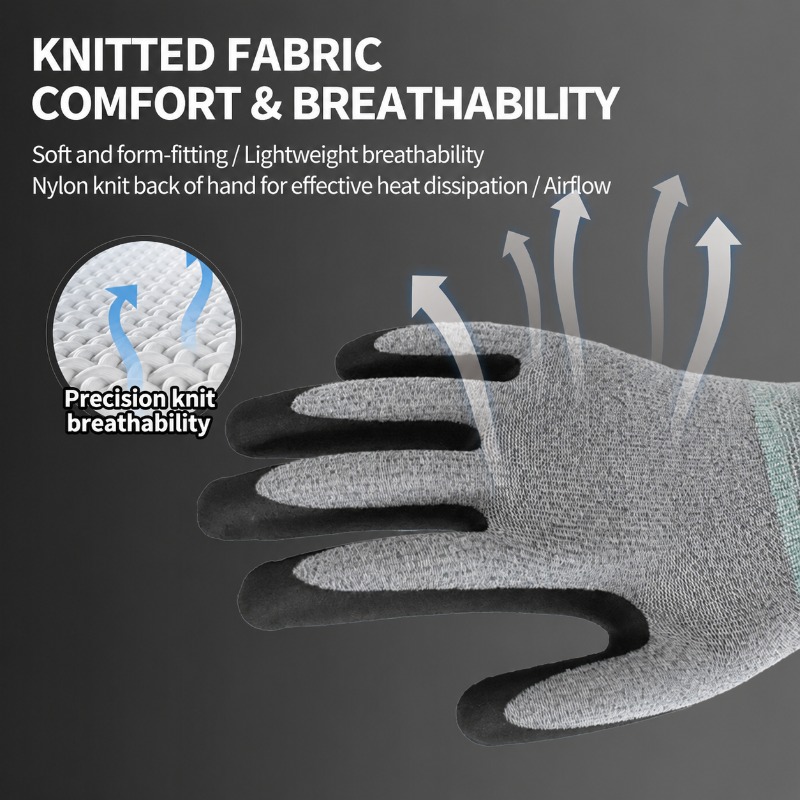 Рабочие перчатки из полиэстера – обзор и цена Nitrile Mechanic Glove