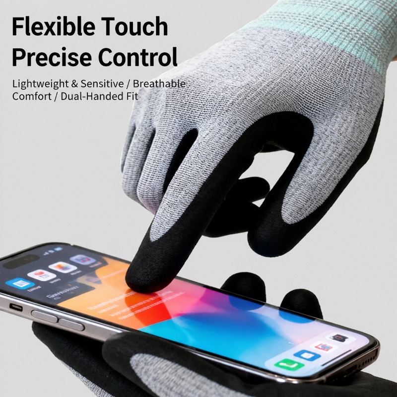 Рабочие перчатки из полиэстера – обзор и цена Nitrile Mechanic Glove