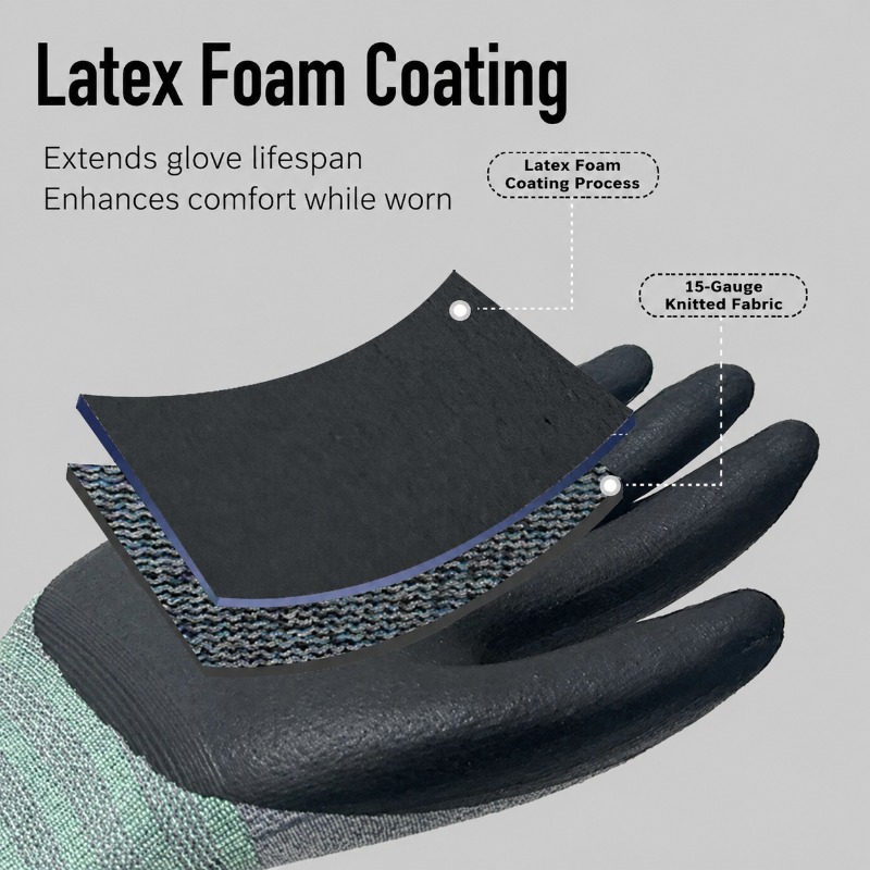 Рабочие перчатки из полиэстера – обзор и цена Nitrile Mechanic Glove