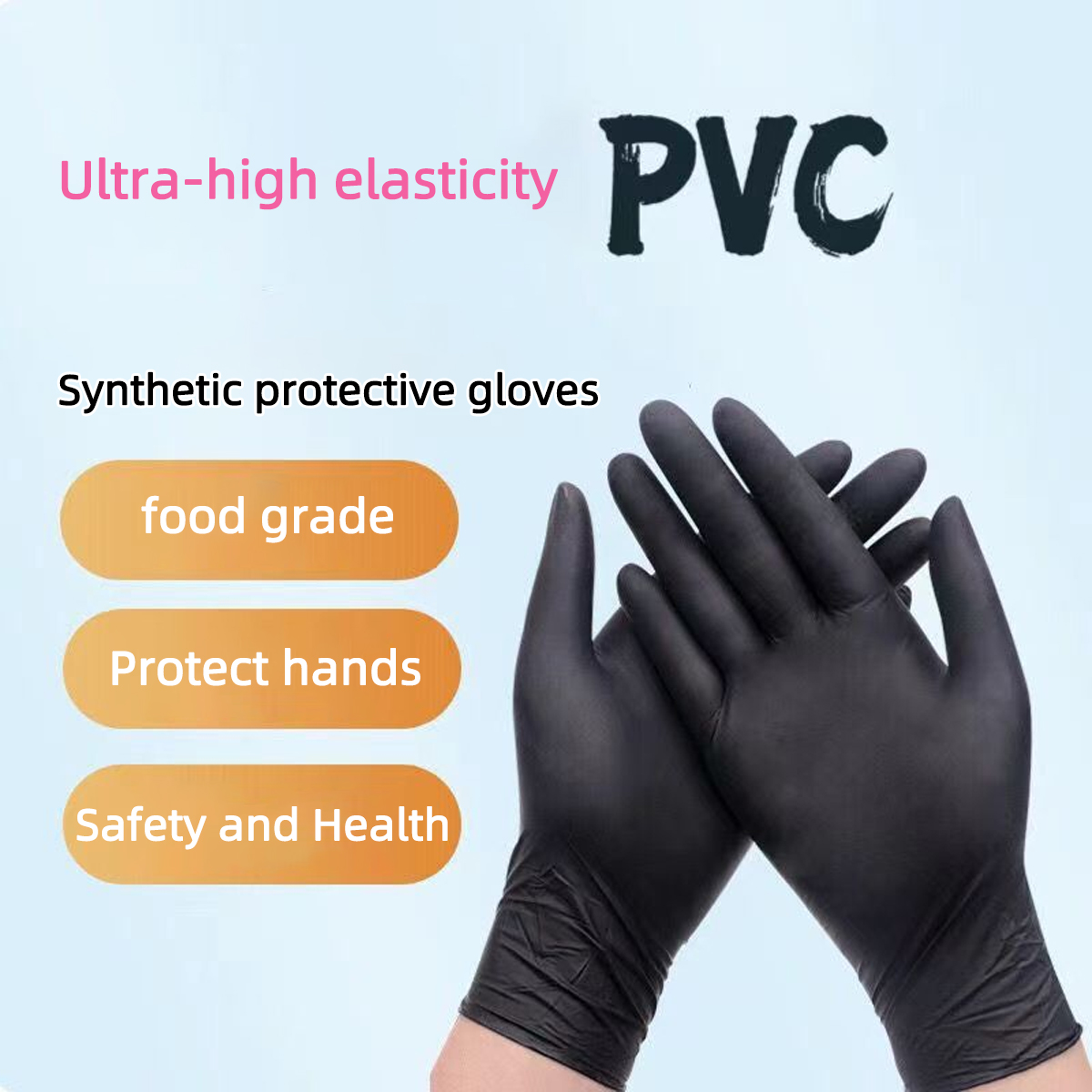 Прочные черные одноразовые нит – обзор и цена Nitrile Mechanic Glove